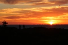 Sunset in Colonia del Sacramento