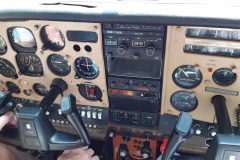 Cockpit unserer CX-PBO